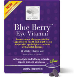 Novo Suplemento De Vitamina Luteína Nordic Blue Berry Eye |