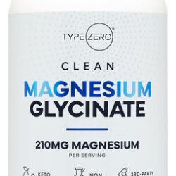 Tipo Zero Glicinato De Magnésio (210mg | 180 Cápsulas) Puro,