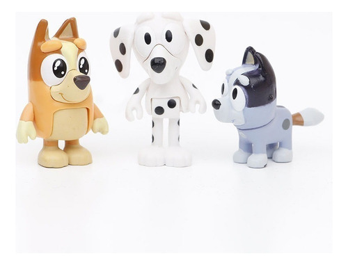 // S 12 Peças De Presente De Brinquedo Modelo Bluey Para - Imagem 5