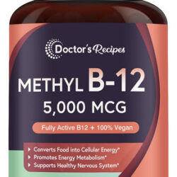 Receitas De Vitamina B-12 Marca Doctor S, 5000 Mcg, 90 Compr
