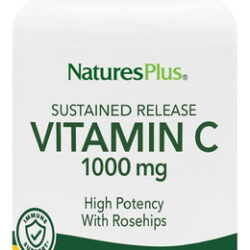 Natures Plus Vitamina C Com Rosa Mosqueta, Liberação Sustent