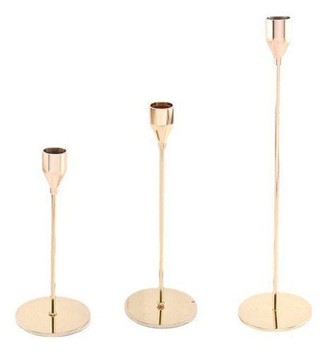Castiçal Decorativo, Conjunto De Castiçais, Conjunto De 3 Pa - Imagem 6