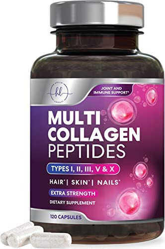 Peptídeos De Colágeno - Suporte Para Cabelo, Pele, Unhas E