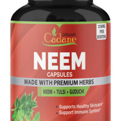 Suplemento Orgânico De Folhas De Nim De Cadane Em Pó 2250mg