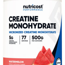 Suplemento Nutricost Creatina Monohidratada Em Pó 500g Water