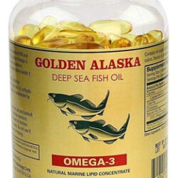 Ómega 3 Óleo De Peixe Do Mar Profundo Do Alasca 1000mg 200 C