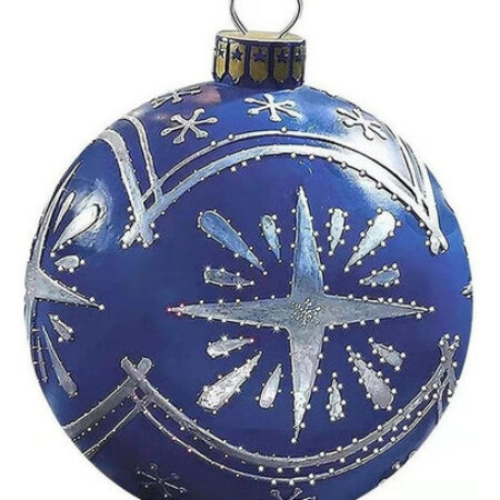Bola Inflável Gigante Da Decoração Do Pvc Do Natal 60cm - Imagem 4
