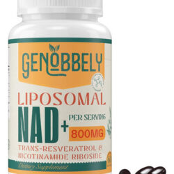 800 Mg Suplemento Lipossómico Nad+ Com Nicotinamida Ribos...