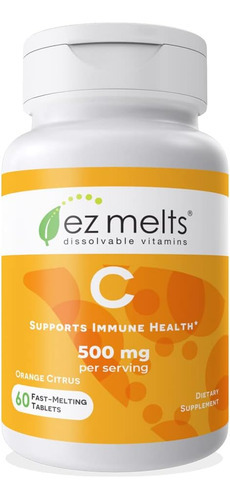 Vitamina C Ez Melts 500 Mg 60 Comprimidos