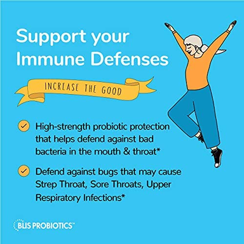 Probióticos Orais Blis Throathealth, Fórmula Probiótica K12 - Imagem 2