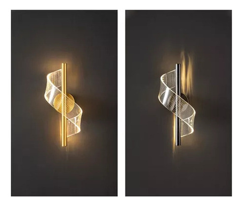 Luz De Parede Led Minimalista Moderna Sala De Estar, Qu — foto 7 Luz De Parede Led Minimalista Moderna Sala De Estar, Qu - Imagem 7
