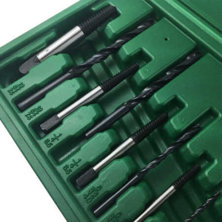 11pcs Conjunto Extrator De Parafuso Quebrado Guia De Broca - Imagem 4