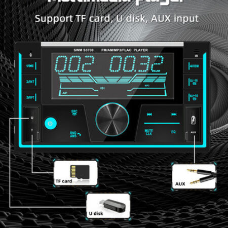 Som Automotivo Auto Rádio Usb Bluetooth Sd Card Dsp - Imagem 7