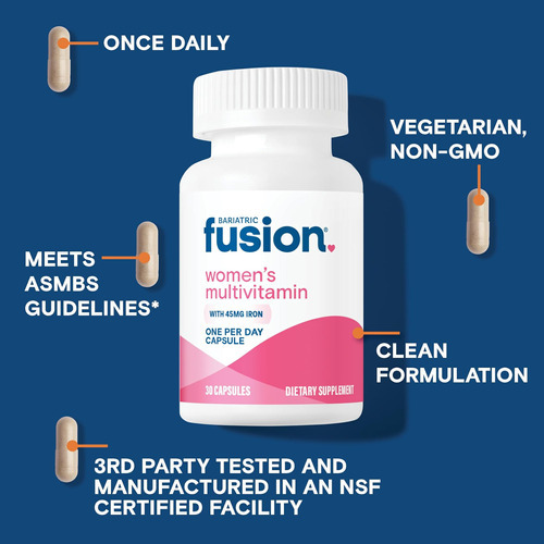 Fusão Bariátrica Um Por Dia Multivitamina Bariátrica Com Fer - Imagem 3