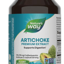 Extrato Premium De Alcachofra Da Natures Way, Apoia A Digest