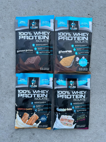 Variedade De Amostra De Proteína De Soro De Leite Eflow Nutr - Imagem 3