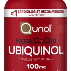 Ubiquinol Coq10 Softgels, Qunol Mega Ubiquinol 100mg - Abso