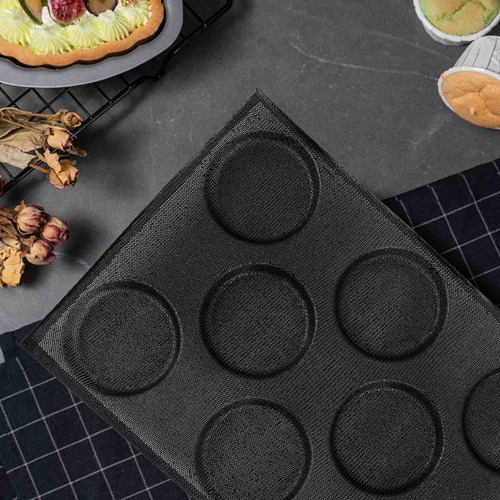 Formas De Pão De Hambúrguer De Silicone, Moldes De Padaria P - Imagem 7