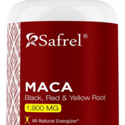 Safrel Raiz De Maca Orgânica Preta, Vermelha, Amarela 1900 M