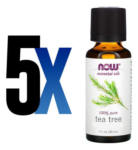 Óleo Essencial Melaleuca 30ml Now Foods Puro Importado 5un - Imagem 2