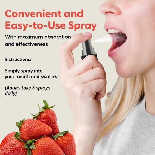 Spray Diu De Vitamina Líquida Lipossomal | Fornecimento Para - Imagem 2