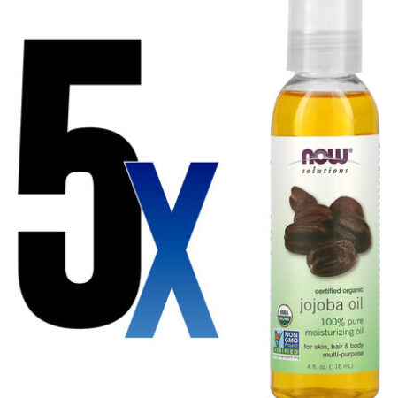 Óleo De Jojoba Now Foods 118ml Orgânico 5un - Imagem 2