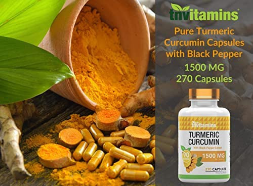 Cápsulas De Curcumina E Cúrcuma Com Pimenta Preta | 1500 Mg - Imagem 2