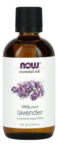 Óleo De Lavanda Now Foods Lavender 118ml
