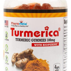 Cúrcuma - Gomas De Curcumina De Cúrcuma 100mg Com Pimenta Pr