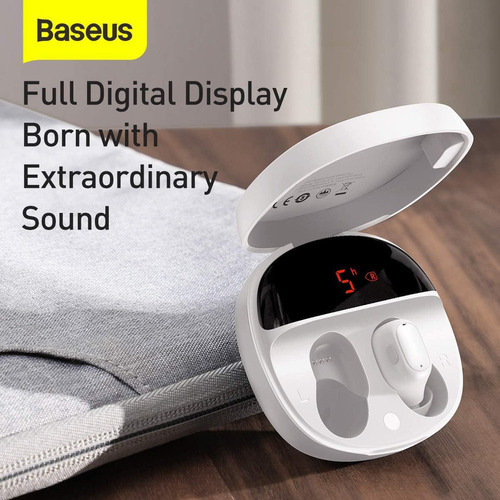 Baseus Wm01 Plus Fone De Ouvido Display Led Para iPhone X 15 - Imagem 13