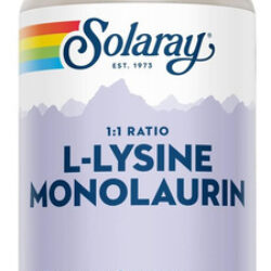 Suplemento De Suporte Imunológico Solaray L-lisina Monolauri