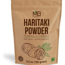 Mb Herbals Haritaki Em Pó 3,5 Onças 100 Gramas |terminalia C