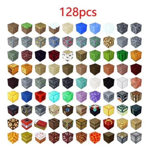 Novo T Conjunto De Blocos Magnéticos Minecraft Construção - Imagem 2