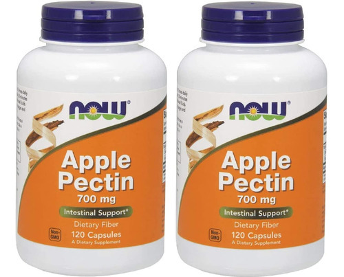 Pectina 700mg 120 Cápsulas (pacote Com 2)
