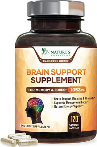 Suplemento Cerebral Nootrópico Para Memória, Foco E Concent