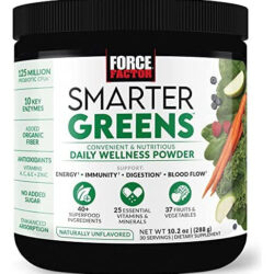 Pó Diário De Bem-estar Force Factor Smarter Greens Para Apo