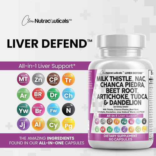 Nutracêuticos Limpos Cardo Mariano 3000mg Nac Chanca Piedra - Imagem 6