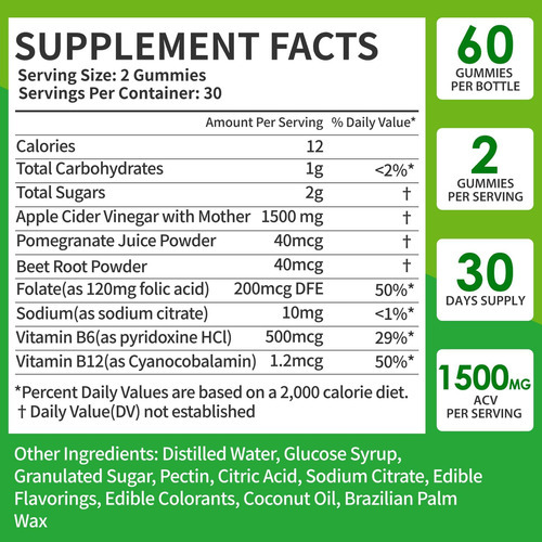 1 Pacote Keto Acv Gummies Keto Gummies Fórmula Avançada Acv - Imagem 6