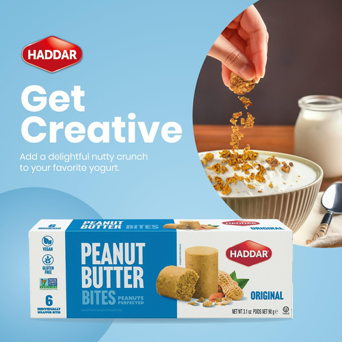 Haddar Amendon Butter Bites, (2 Pacote - 12 Picadas) | Bites - Imagem 3