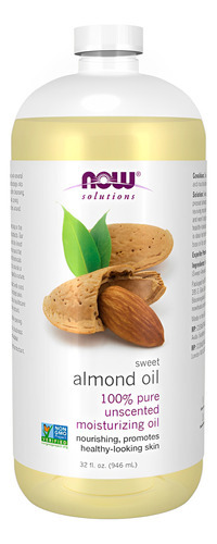 Óleo Amendoa Doce Now Foods 946 Ml Puro Importado 2un - Imagem 5