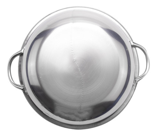 Panelas De 2 Unidades De 28 Cm Hot Pot Twin Divided De Aço I - Imagem 5