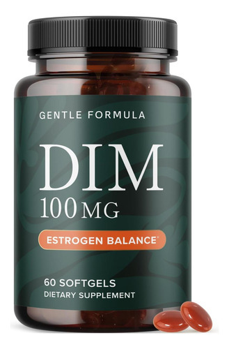 Suplemento Dim 100 Mg | Equilíbrio De Estrogênio Para Mulher
