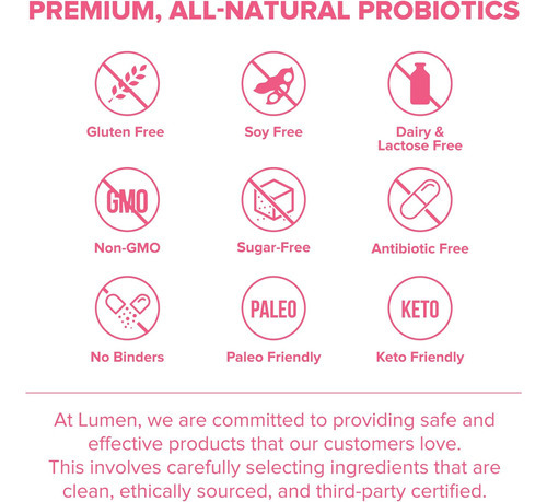 Lumen Naturals Probióticos 40 Bilhões De Ufc | Probióticos P - Imagem 5