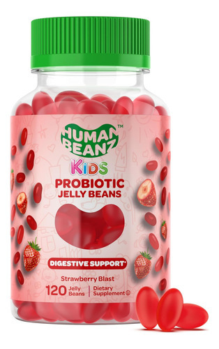 Gomas Probióticas De Jujubas Humanas Beanz Para Crianças, S