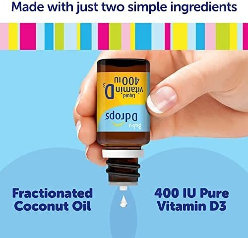 Ddrops Organic Baby 400 Iu 90 Gotas - Líquido Diário De Vita - Imagem 8