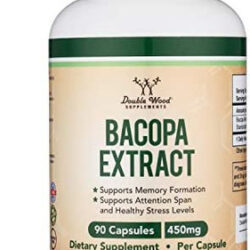 Cápsulas De Bacopa Monnieri 20% Bacósidos 450 Mg, 90 Contag
