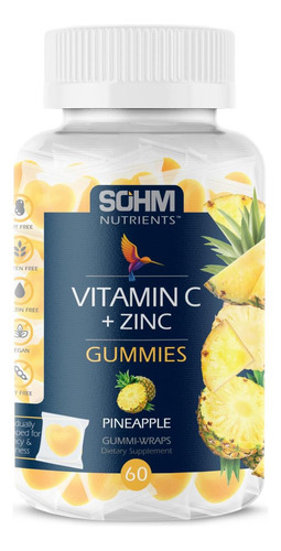 Sohm Adiciona Vida Às Vidas Gomas De Vitamina C Mcg + Zinco