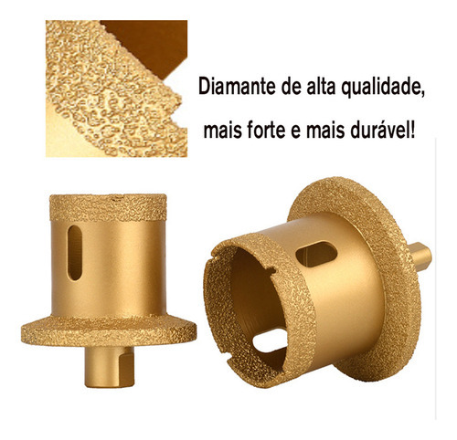 Gj Brocas Chanfro De Diamante M14 Com Diâmetro 40-60mm, - Imagem 10