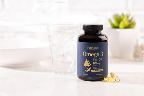 Suplemento De Óleo De Peixe Ômega 3 - 2.400 Mg De Óleo De Pe - Imagem 9
