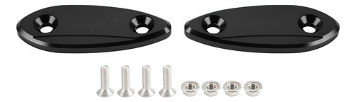 Placas De Espelho Pretas São Adequadas Para Kawasaki Zx-6r Z - Imagem 5